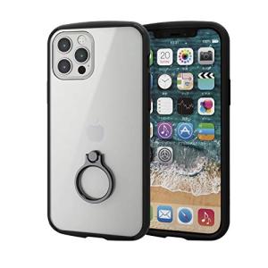 エレコム(ELECOM) iPhone 12 / 12 Pro ケース ハイブリッド 耐衝撃 TOUGHSLIM LITE フレームカラー リン｜hapitize