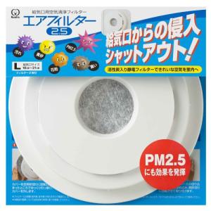 クリタック 空気清浄 給気口用 エアフィルター2.5 L AIF-5035｜hapitize