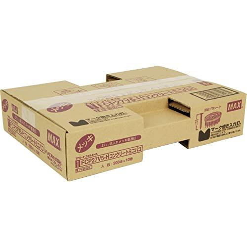 マックス MAX PS連結釘 コンクリートミニバコ 27mm 200本×10巻入 FCP27V5-H