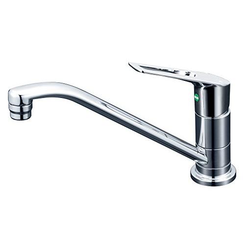 KVK eレバー 流し台用シングルレバー式混合栓 取付穴兼用型 KM5011UTEC