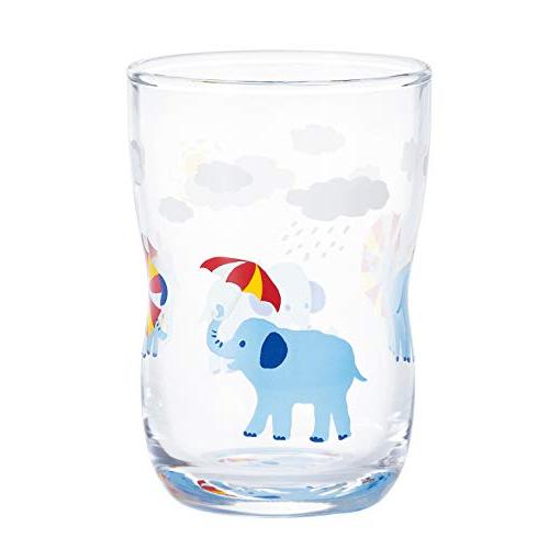 アデリア(ADERIA) つよいこグラス かくれんぼコップ ぞう 185ml 日本製 化粧箱入 コッ...