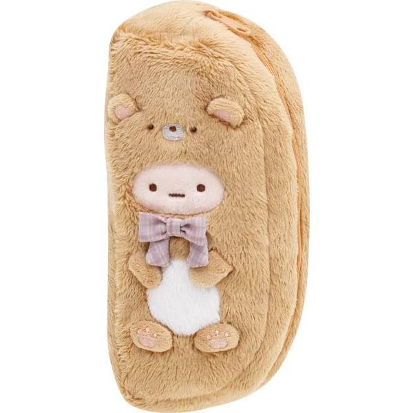 サンエックス すみっコぐらし 「おうちでくまカフェ」 ぬいぐるみペンポーチ たぴおかベアPT0970...