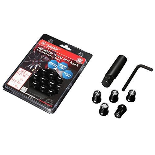 MONSTER SPORT ヘプタゴンホイールナット Type-2 M12×P1.25 20個セット...