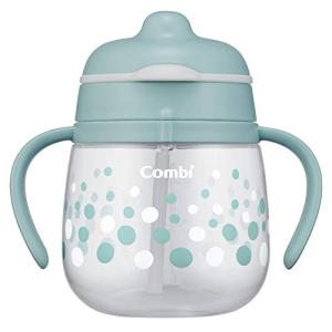 コンビ ラクマグ はじめてストロー ソーダ ブルー 240ml｜hapitize