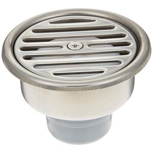SANEI 排水用品 ステンレスワントラップ VU、VPパイプ兼用 H500-75X40 外径86mm・目皿直径71ｍｍ｜hapitize