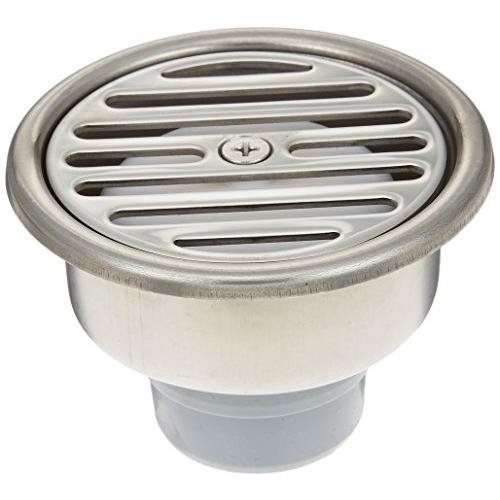 SANEI 排水用品 ステンレスワントラップ VU、VPパイプ兼用 H500-75X40 外径86m...