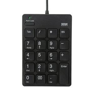 サンワサプライ USBテンキー(Type-Cコネクタ・USB2.0ハブ付き) NT-18CUHBK｜hapitize