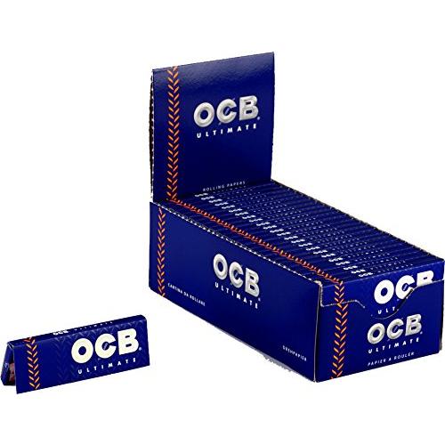 ocb オーシービー アルティメイトシングル 手巻き用シングルペーパー (1箱 (50個))