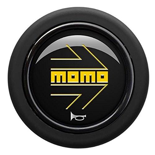 MOMO(モモ) ホーンボタン 【アロー ネロ】 ARROW MATT NERO (センターリング無...
