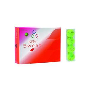 キャスコ(Kasco) ゴルフボール レディース KIRA SWEET キャラマーク入り 1ダース(12個入り) ライム｜hapitize