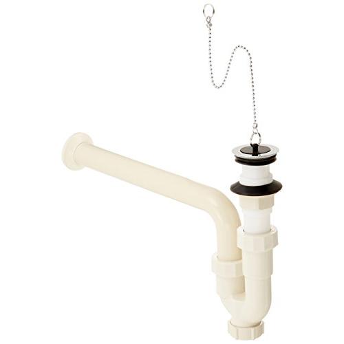 SANEI 洗面排水栓付Pトラップ オーバーフロー用 パイプ径32mm 樹脂製 PH779-32
