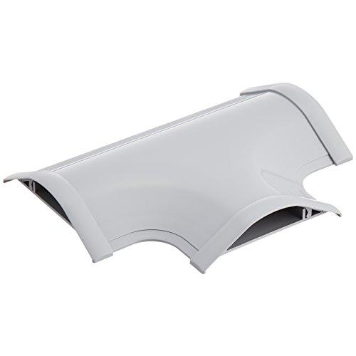 エレコム LD-GAT57/LG モール接続ユニット(T型分岐・グレー)