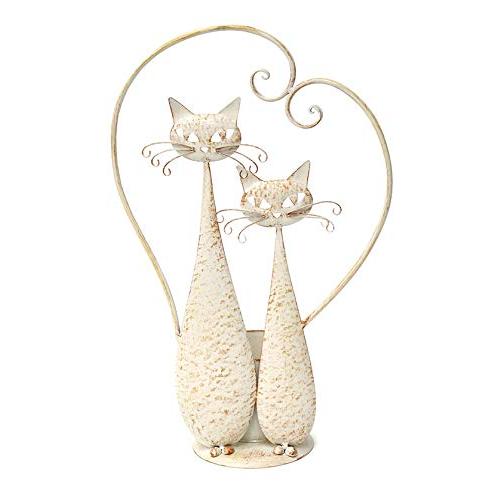 キーストーン アイアンキャットプランター ホワイト ランデブー GR045997