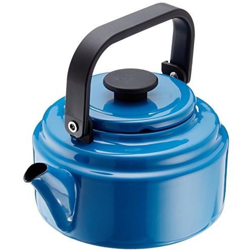野田琺瑯 ケトル ホーロー 2.0L IH対応 ブルー 日本製 アムケトル AMー20KBL