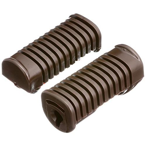 キジマ (kijima)バイク バイクパーツ ステップラバー カブ ブラウン 左右セット HONDA...