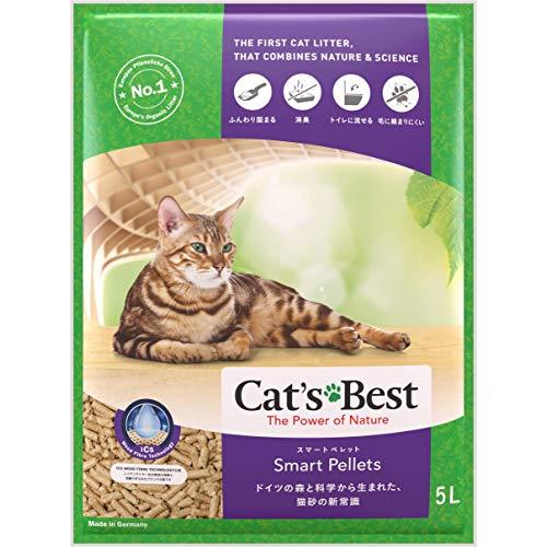 Cat's Best キャッツベスト スマートペレット 5L × 6袋 猫砂 5L×6袋 (ケース販...