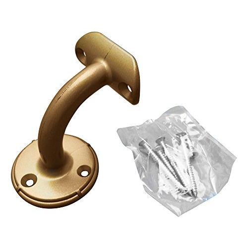 和気産業 ぬくもり手すり35 受金具B 壁受 ゴールド 手摺 介護 階段 玄関 トイレ HIB531