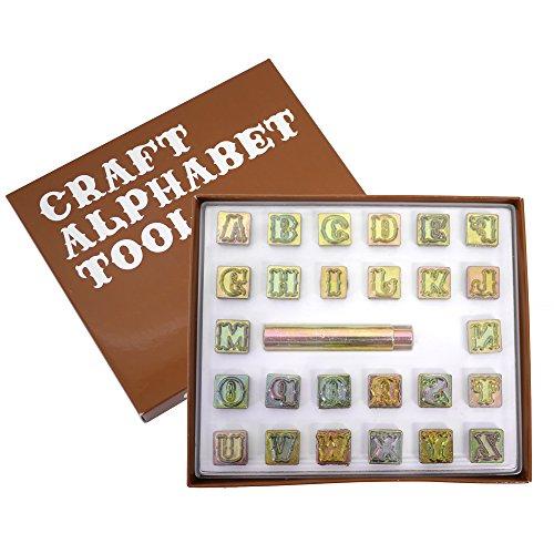クラフト社 革工具 アルファベット刻印セット 13mm 8301