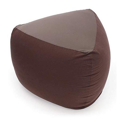 mogu モグ sankakufit sofa 三角フィットソファ ビーズクッション (ブラウン(B...