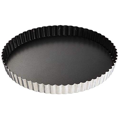 遠藤商事 TKG タルト型 24cm 底取 材質:アルミメッキ鋼板/フッ素樹脂加工で熱に強くこびりつ...