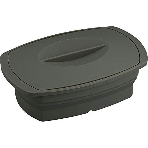 和平フレイズ 電子レンジ調理 シリコーンスチーマー 角型 ブラック 蒸し料理 煮込み料理 麺類 ケー...