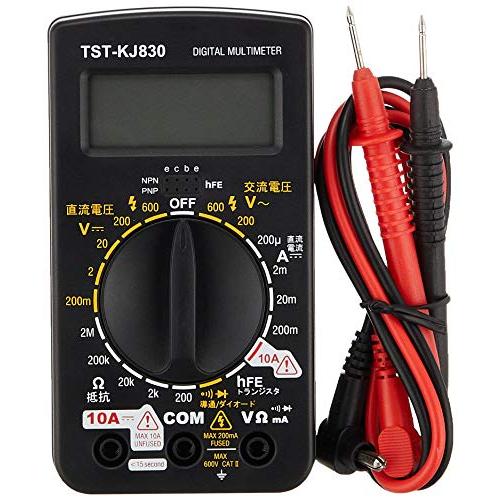 オーム(OHM) 電機(Ohm Electric) 普及型デジタルテスター TST-KJ830