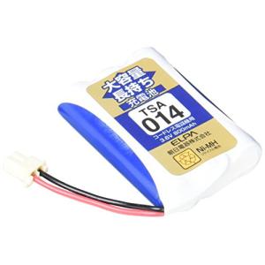 エルパ (ELPA) 大容量長持ち充電池 サンヨー同等品 3.6V 800mAh ニッケル水素充電池 TSA-014｜hapitize