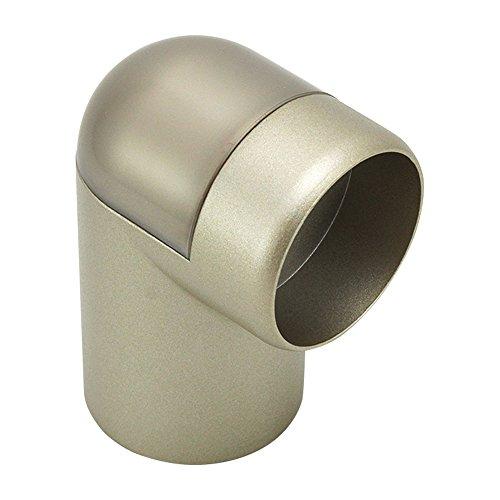 和気産業 ABIRA 室内手すり用金具 エンドエルボ Φ32・35mm用 シルバー 手摺 階段 玄関...