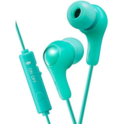 JVCケンウッド JVC HA-FX7G-G ゲーム用イヤホン リモコン・マイク付 小型軽量設計 テ...