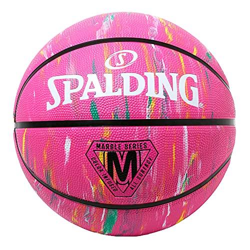 SPALDING(スポルディング) バスケットボール マーブル ピンク 6号球 84-411Z バス...