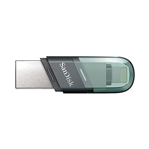 SanDisk 128GB iXpand USB Flash Drive Flip SDIX90N-...