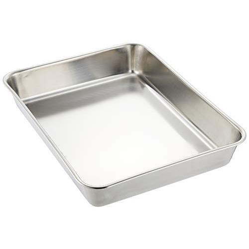 大屋金属 クローバー印 18-8ステンレス角バット 12枚取