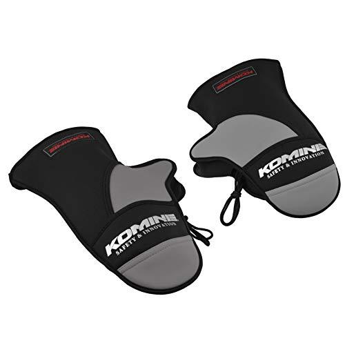 コミネ(KOMINE) バイク用 ネオプレーンウォームハンドルカバー ブラック/グレー フリー AK...