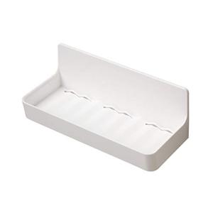 東和産業 浴室用ラック ホワイト 約17.8×7.7×6.5cm 磁着SQ マグネットバストレイ 39206｜hapitize
