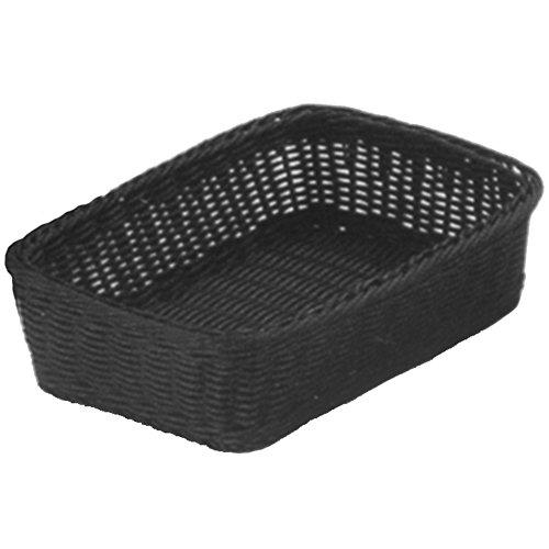Todai PPラタン 角型バスケット ブラック 24型