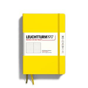 LEUCHTTURM1917/ロイヒトトゥルム Notebooks Medium (A5) レモン ミディアム (A5) ドット 344800｜hapitize
