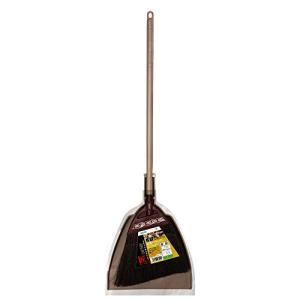 アズマ 外ほうき コンビブルームL チリトリ幅:約24cm 全長:約79cm 細かい砂ボコリもしっかり掃けるホーキとチリトリのセット。 名匠15｜hapitize