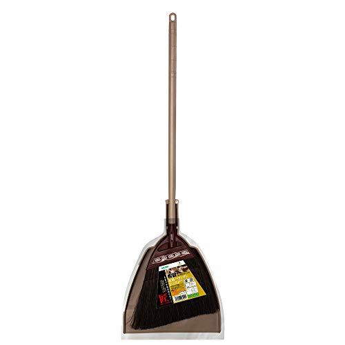 アズマ 外ほうき コンビブルームL チリトリ幅:約24cm 全長:約79cm 細かい砂ボコリもしっか...