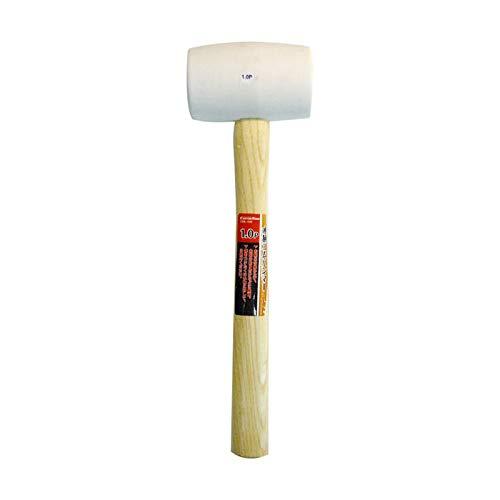 CUSTOM KOBO 木柄ゴムハンマー 白 1.0P CGK-10W 823668