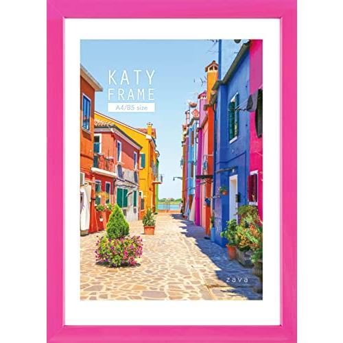 万丈 VANJOH フォトフレーム KATY フレームA4 ピンク KTA4PK