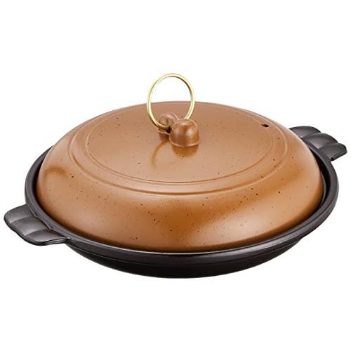 遠藤商事 業務用 やまと陶板鍋 18cm 深型 アルミ製 日本製 QTU07182