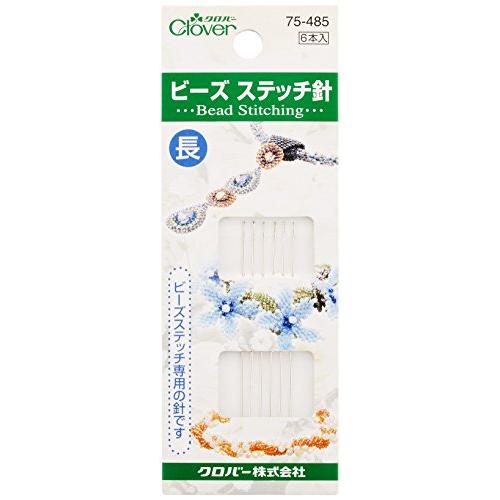 Clover ビーズステッチ針 長 6本入り 75-485