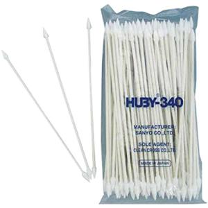 HUBY工業用綿棒 HUBY(R)-340 CA-008SP 100本入 3-5234-05｜hapitize
