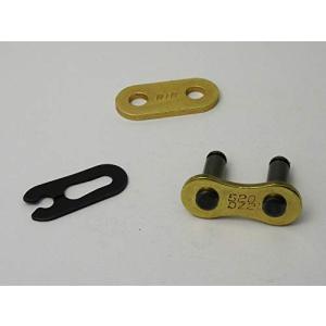 D.I.D(大同工業)バイク用クリップジョイント 520DZ2-RJ G&B(ゴールド&ブラック) SDHピン加工 二輪 オートバイ用｜川西ストア