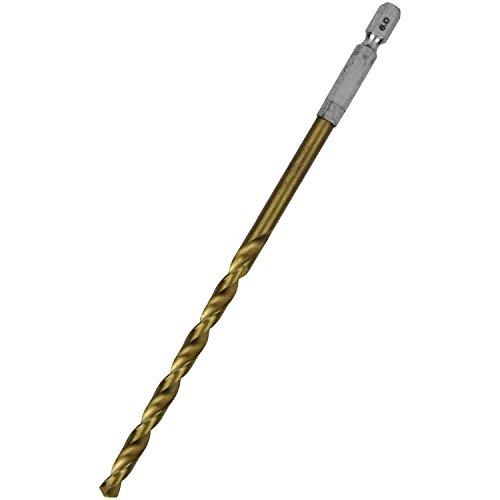 SK11 六角軸 鉄ドリル 微長 チョイなが 6.0mm