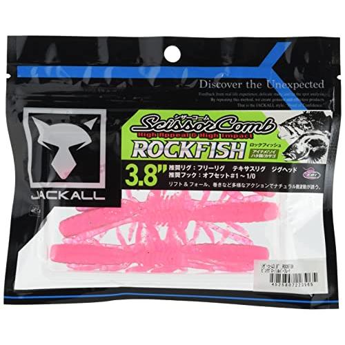 JACKALL(ジャッカル) シザーコーム3.8 ROCKFISH ピンクグロー/シルバーフレーク