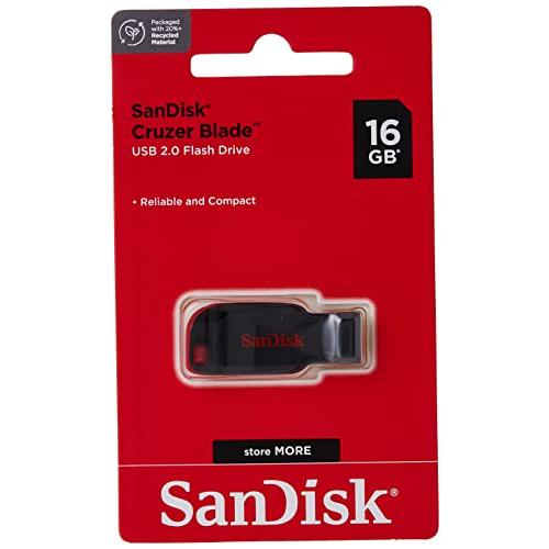 Cruzer Blade キャップレスUSBフラッシュメモリ SDCZ50-016G-B35