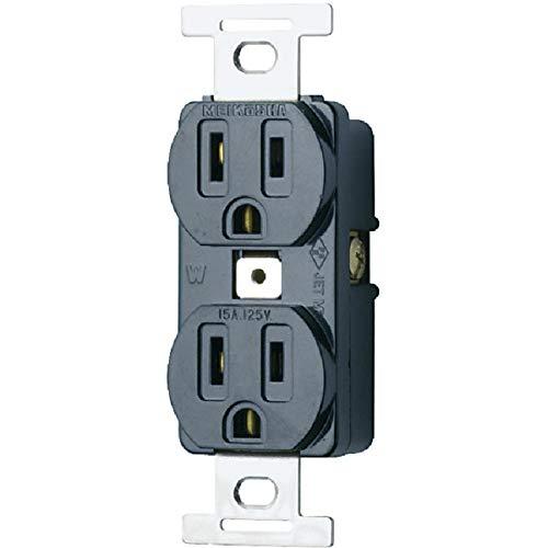 明工 埋込ダブルコンセント接地2P ME2817