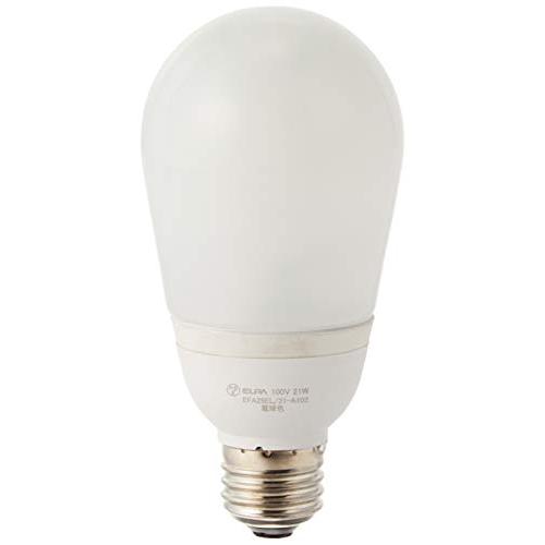 エルパ(ELPA) 電球形蛍光灯A形100W形 電球 100V 21W 1360lm 3波長形電球色...