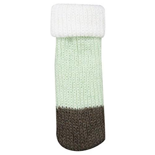 東洋ケース いす 脚カバー 騒音・傷防止 チェアソックス 8枚 グリーン CSK-GR